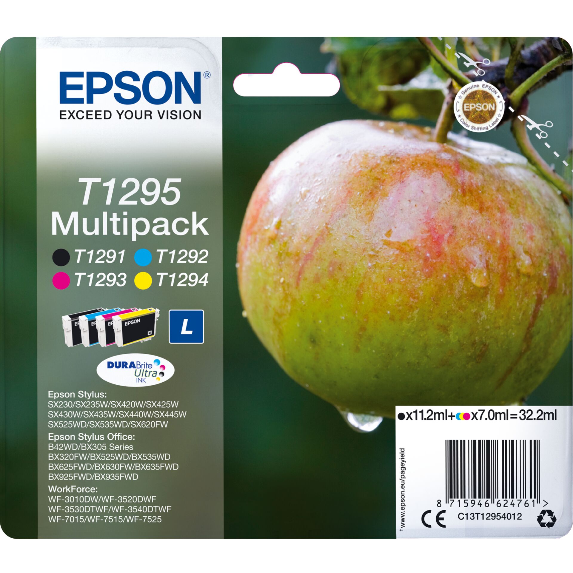Epson DURABrite Ultra Multipack T 129 T 1295