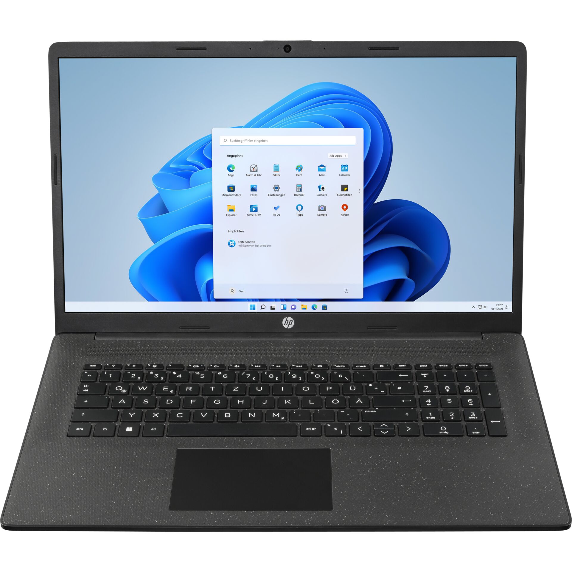 HP 17-cn0624ng 43 9cm (17 3") N4120 8GB 256GB SSD
