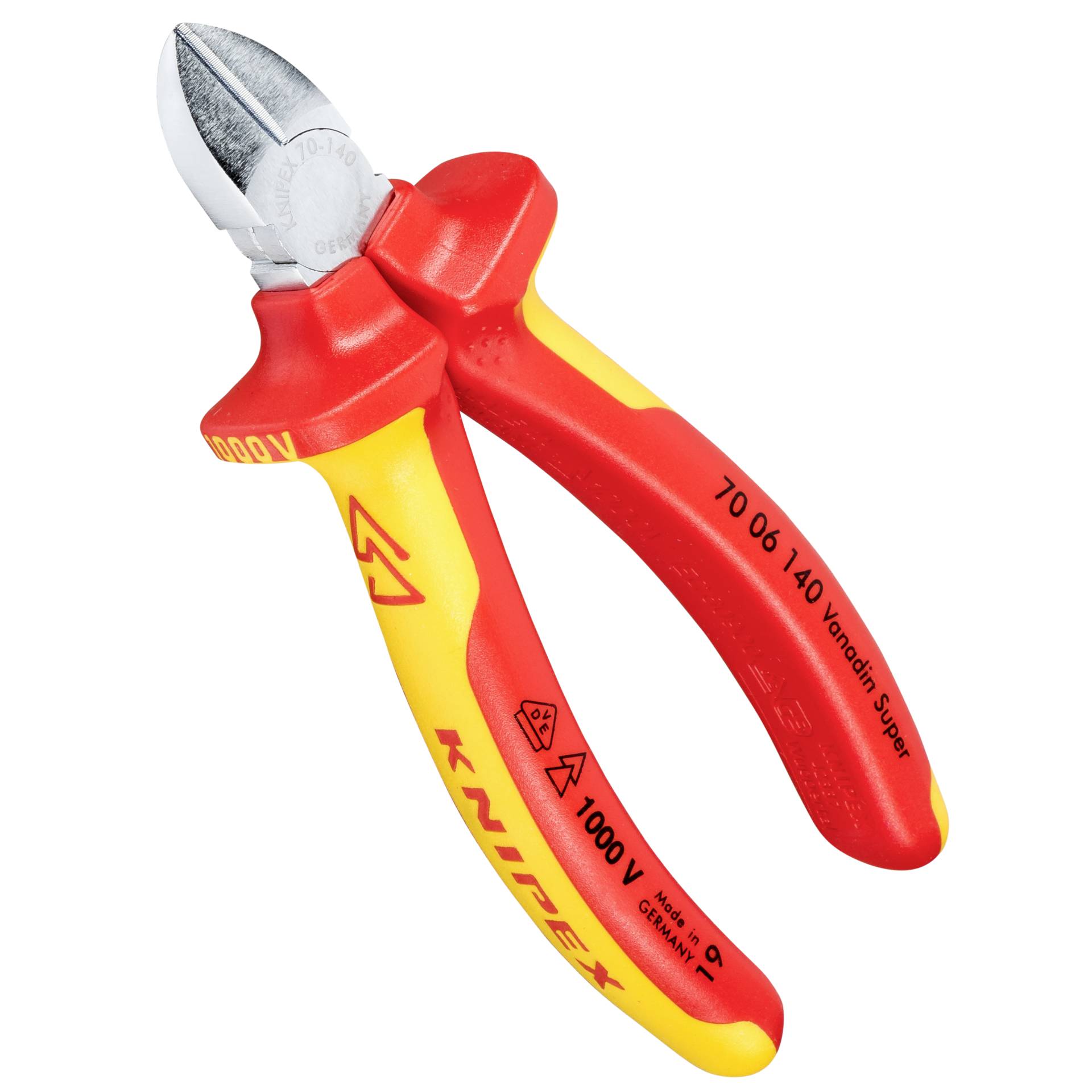 KNIPEX Seitenschneider verchromt