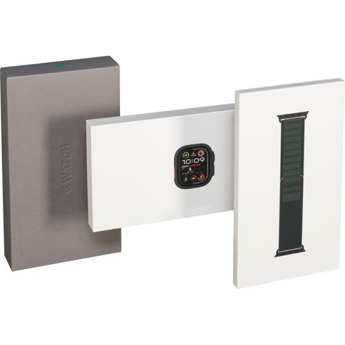 Apple Watch Ultra 2 49mm GPS+4G Titan Alpine Loop L schwarz/grün