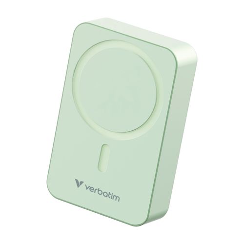 Verbatim Essential Power Bank magn.wirel. 20000mAh grün 32224