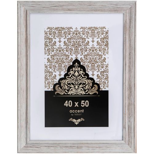Nielsen Accent Vintage 40x50 Holz weiß 3241001