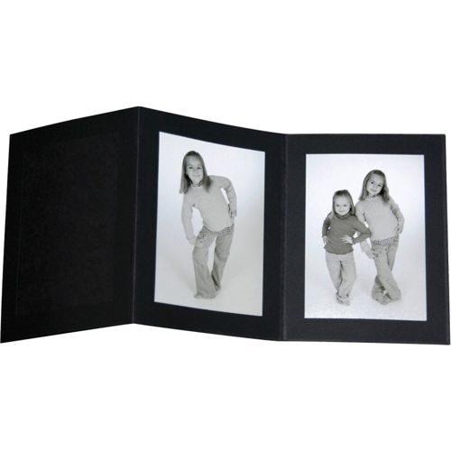 1×125 Daiber Endlospassepartouts 13x18cm Büttenkarton schwarz