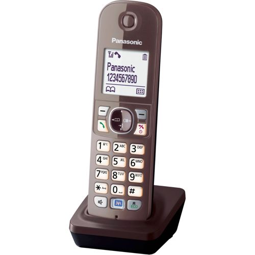 Panasonic KX-TGA681EXA mocca-braun