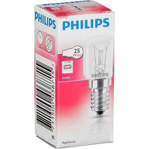 Philips Backofenlampe T22 E14 25W für Backofen