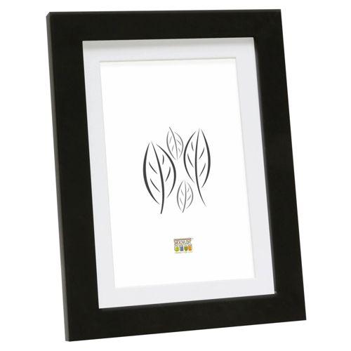 Deknudt S66KF2 P1 30x45 Holz schwarz mit Passepartout