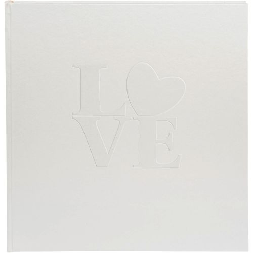 Goldbuch White Love 30×31 60 weiße Seiten Hochzeit 08118