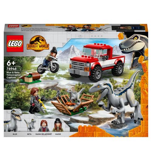 LEGO Jurassic 76946 Blue & Beta i.d. Velociraptor-Falle