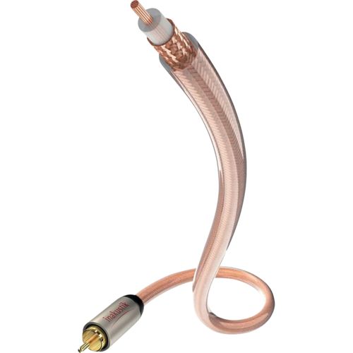 in-akustik Star Subwoofer Kabel Mono Cinch – 2x Cinch 12 m