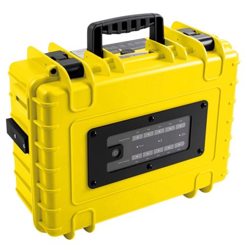 B&W Energy Case Pro500 500W mobile Energieversorgung yellow