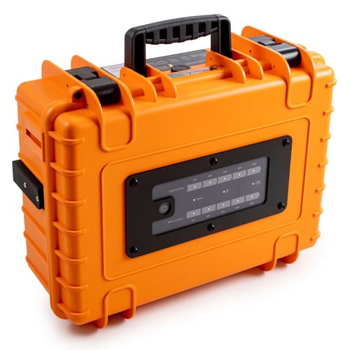 B&W Energy Case Pro500 500W mobile Energieversorgung orange