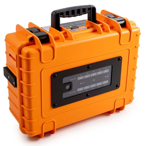 B&W Energy Case Pro500 300W mobile Energieversorgung orange