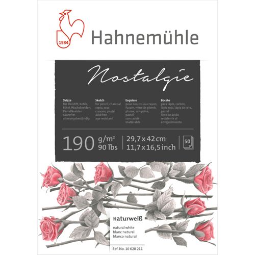 Hahnemühle Skizzenbuch Nostalgie A 3 50 Blatt 190 g