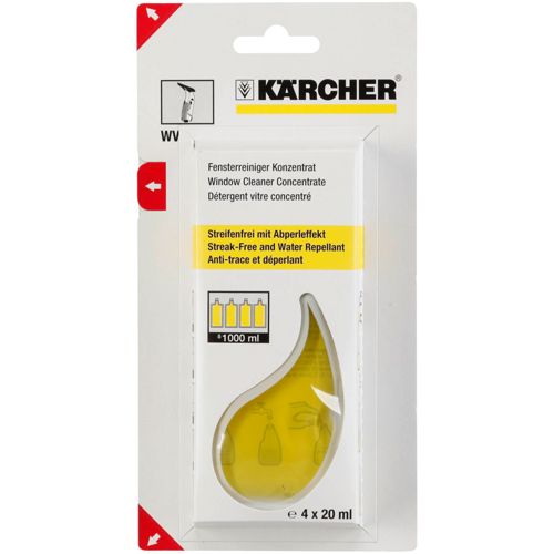 Kärcher Fensterreiniger Konzentrat 4 x 20 ml 6.295-302.0