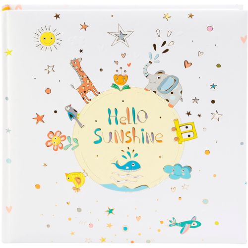 Goldbuch HELLO Sunshine 25×25 60 weiße Seiten Baby 24465