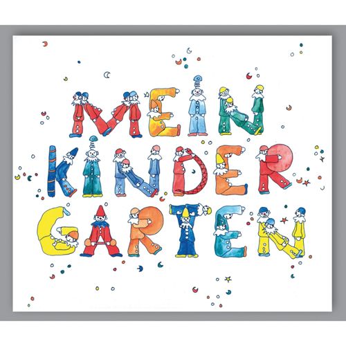 1x25 Daiber Clowns-Mein Kinder- Garten Kinder Portraitmappen