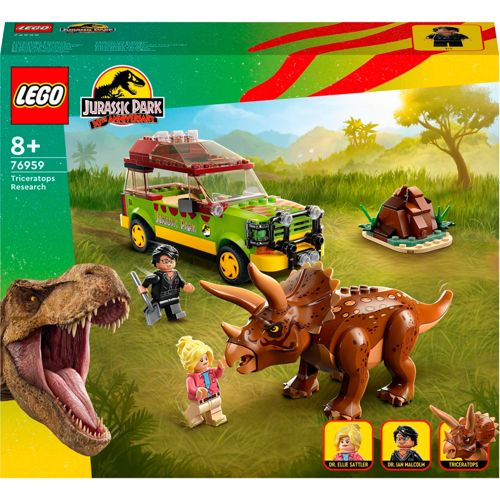 LEGO Jurassic 76959 Triceratops-Forschung