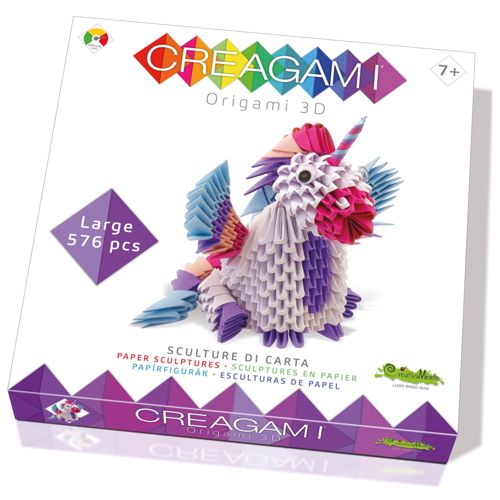 Creagami Origami 3D Einhorn 576 Teile