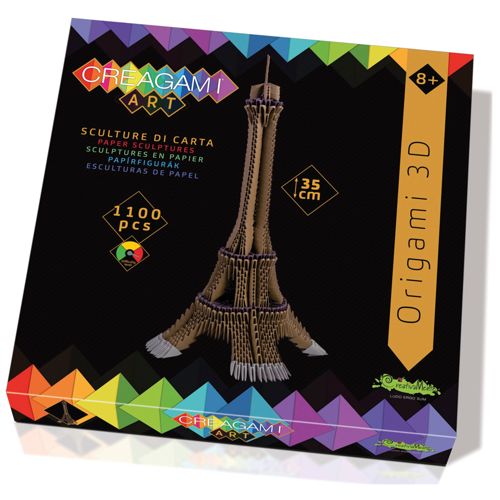 Creagami Origami 3D Eiffelturm 1100 Teile