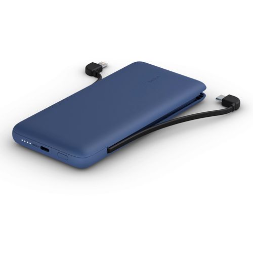Belkin Power Bank 18W 10.000mAh USB-C+Light.Kab.blau BPB006BTBLU