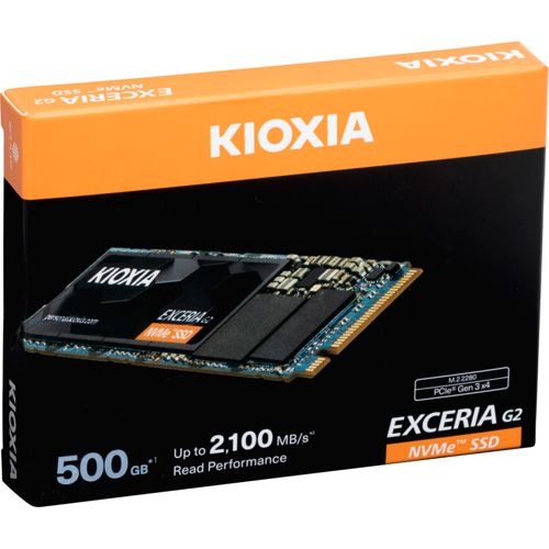 KIOXIA EXCERIA NVME 500GB m.2 2280 Gen3 x4