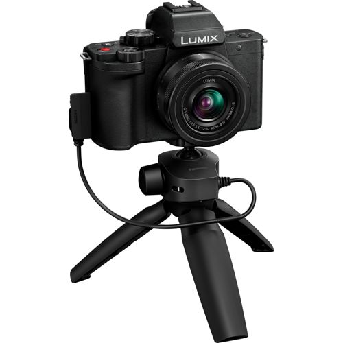 Panasonic Lumix DC-G100D schwarz + H-FS 12-32 + DMW-SHGR2